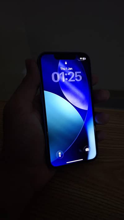 iPhone 13mini Blue 128GB Non-PTA FU + Accessories included