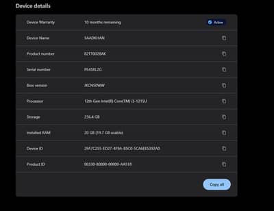 LENOVO V15 G3 FOR SALE IN WARRANTY NEW