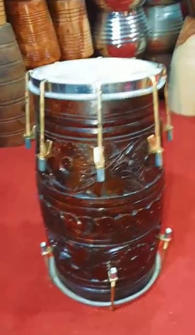 Black Sheesham Dholak