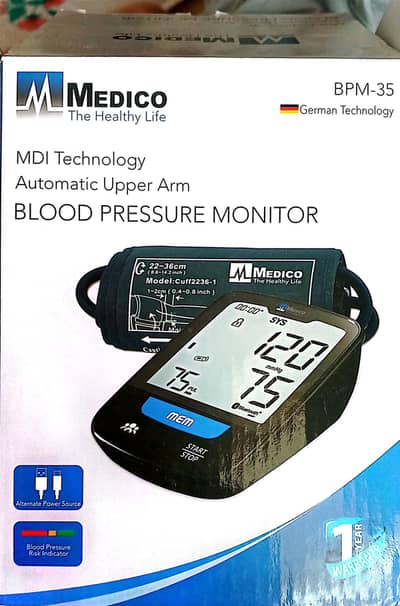 Accurate Digital Blood Pressure Monitor