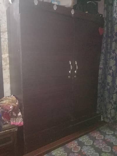 dresser ,side tables, almari