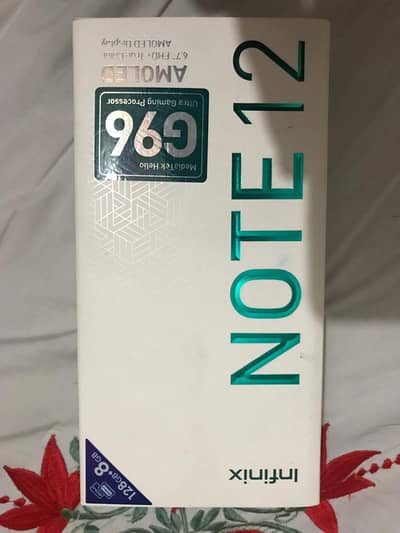 INFINIX NOTE 12 G96  ULTRA GAMING PROCESSOR