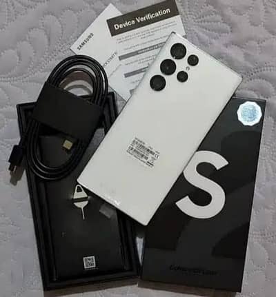 Samsung galaxy S22  Ultra PTA approved urgent sale wtp no0302=2811036