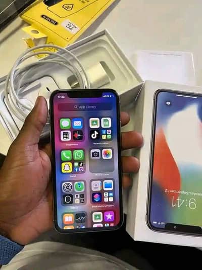 Iphone X 256 GB PTA approved for sale