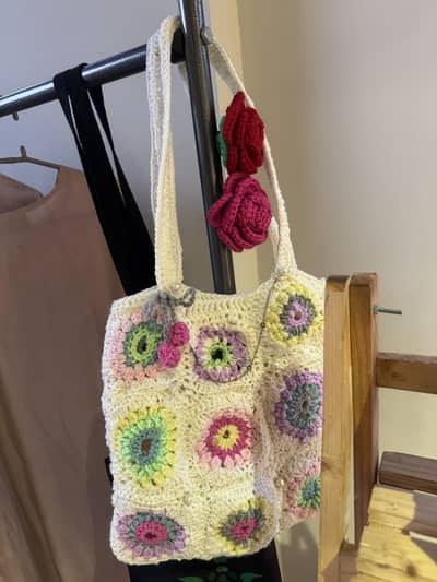 Crochet handmade bag