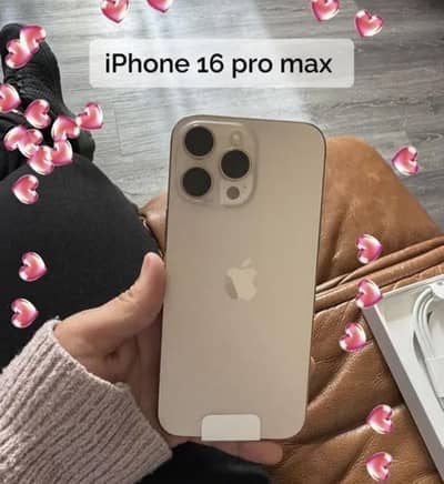 New IPhone 16 pro max