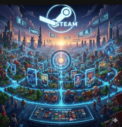 steam online and offline game sale.