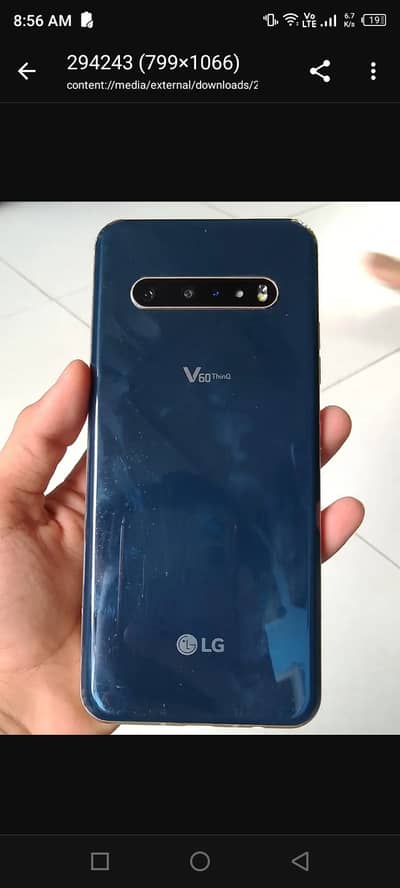 Gaming phone LG V60 ThinQ 5G 8/128 PTA approved