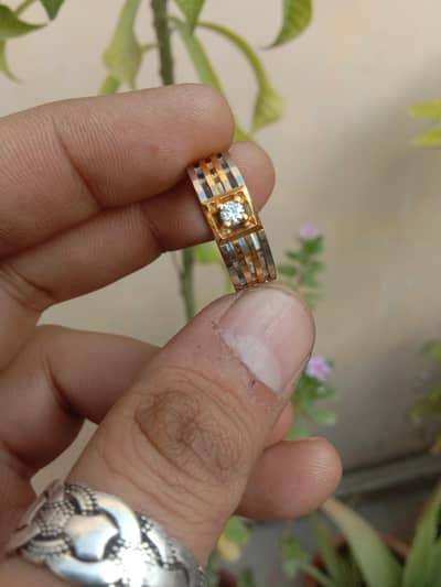 Brilliant Quality DiamOnd in Pure 925 Silver Ring With Lab crtificate