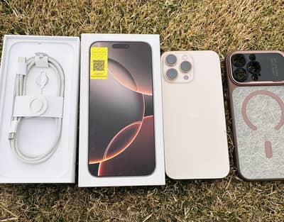 Iphone 16 Pro Max 256GB PTA Approved - Mercantile local Warranty