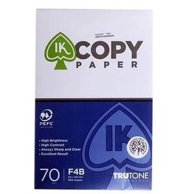 Premium F4B Paper Rim — Smooth, Bright & Jam-Free