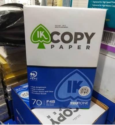 High-Quality F4B Copy Paper | 70–80 GSM | Office & School Use
