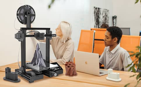 VOXELAB Aquila C2 3D Printer, All Metal Frame FDM DIY Printers