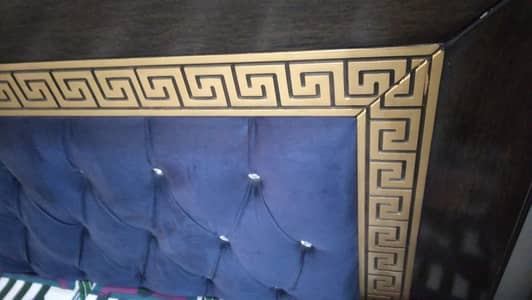 double bed with matters for sale