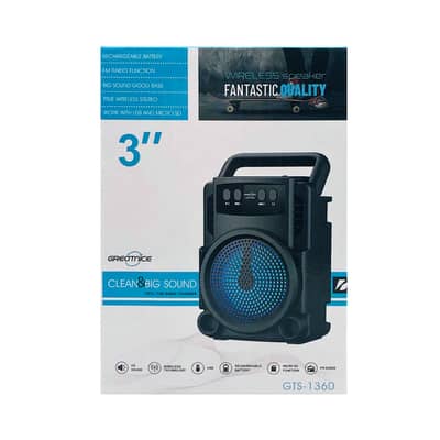 GREATNICE GTS-1360 Wireless Bluetooth Speaker – Big Sound