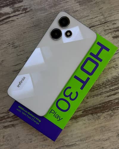 Infinix hot 30 play  4/128