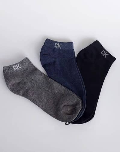Pack of 6 Men's & Women's Cotton Ankle Socks