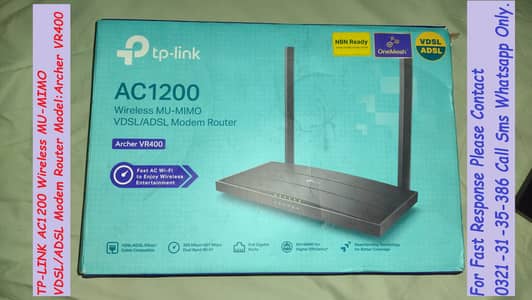 tplink archer ac1200mbps dualband wifi router
