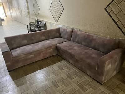 L shape sofa