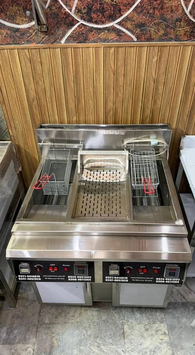 double fryers/ hot plate / barost mashin