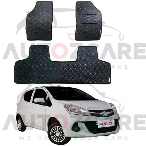 Prince Pearl 7D Floor Mats (Flat Style) 3PCS - Model 2020-2025