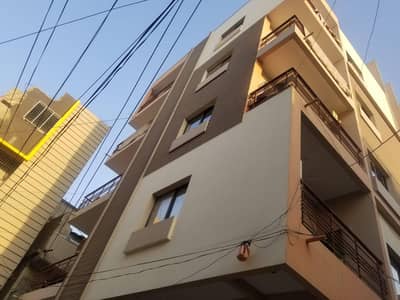 portion 3rd floor malir alahmed