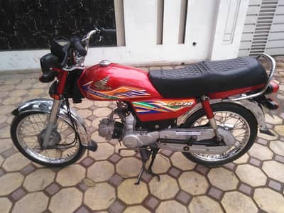 2020 Honda 70cc bike nice looking