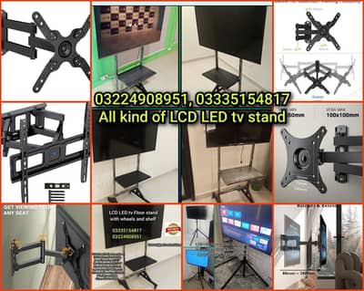 LCD LED tv stand wall mount bracket & trolley  high quality