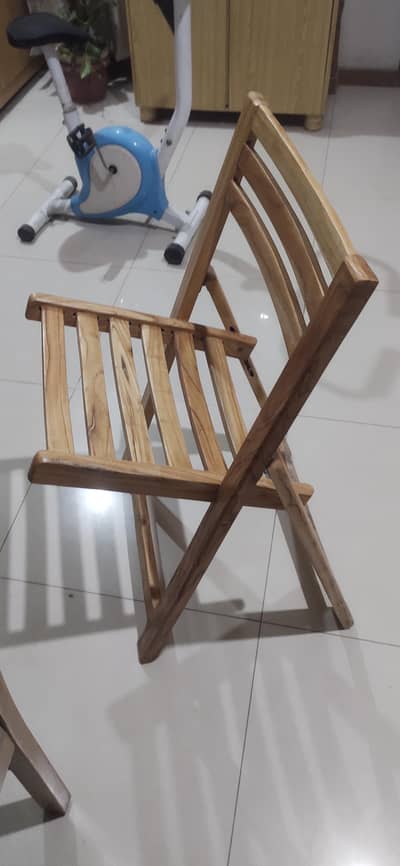 teek wood chair