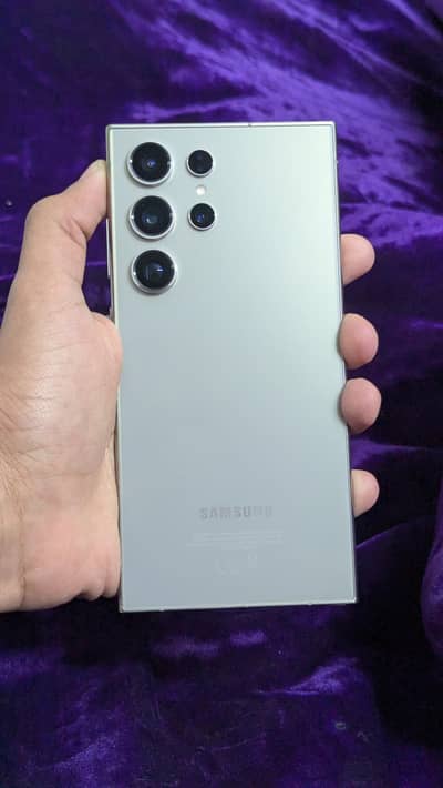 Samsung s24 ultra dual physical sim with box and charger