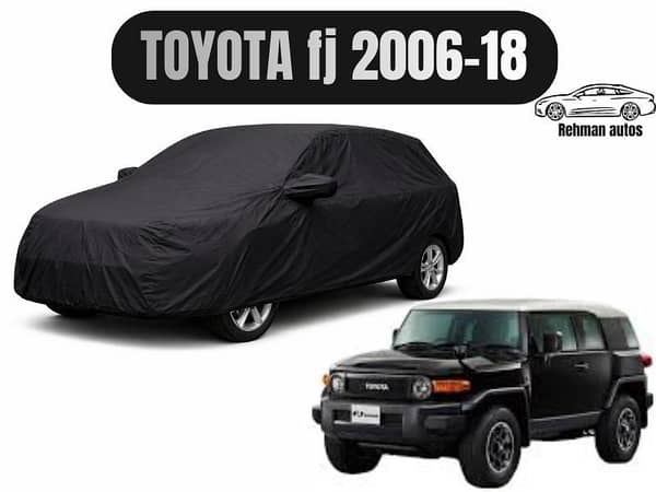 Toyota FJ Cruiser (2006–2018) Single Layer Car Top Cover | Dust & Sun Protection | Lightweight & Easy Fit