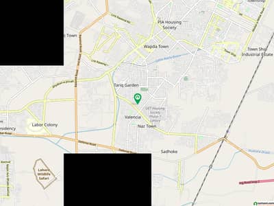 20 Marla Residential Plot Available For Sale in Valencia Town Lahore.