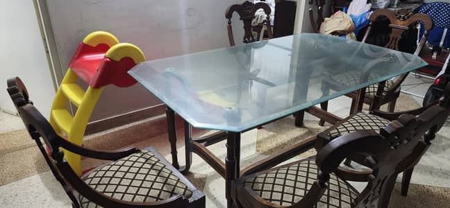 Dining Table with 6 chairs for sell