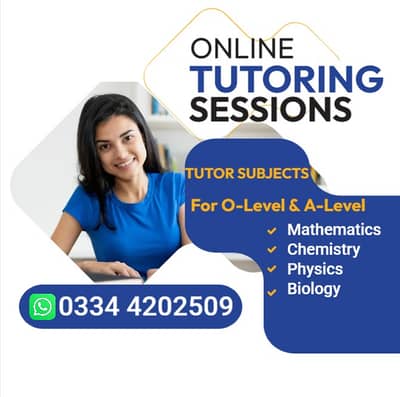 O Level & A Level Crash Course/ Math, Chemistry, Physics/ online tutor