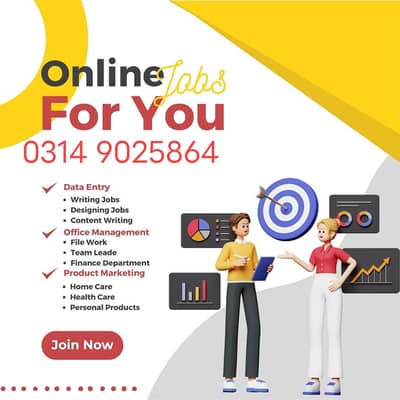 Online Jobs, Assignment Writing, Data Entry, Typing Work Part Time Job