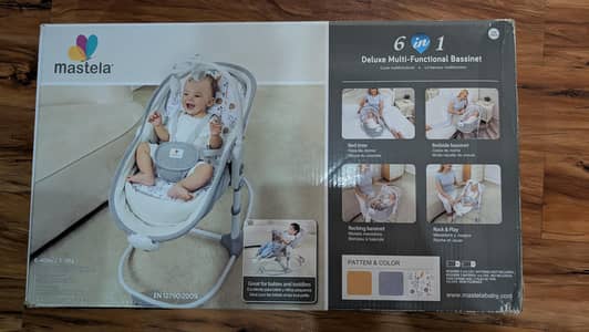 6 in 1 Deluxe Multi - Functional Bassinet