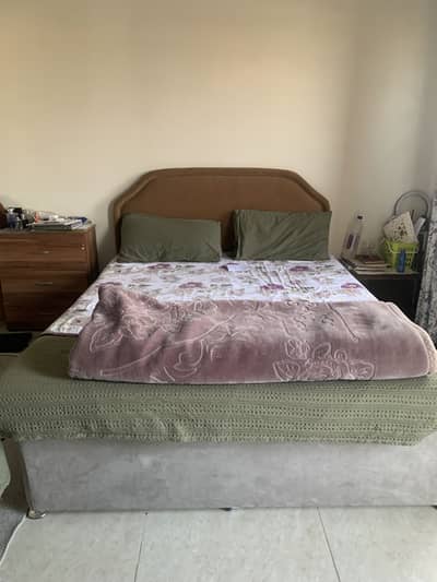 Light-weight queen size bed for sale