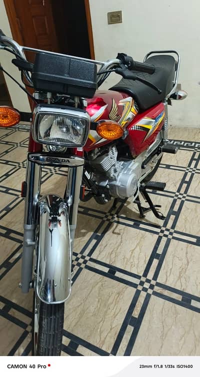 Honda 125 new condition 2025 model 10 by 10 condition
