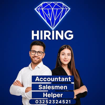 Accountant  |  Salemen  | Helper