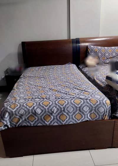 Habitt Single Beds, Celeste Mattresses, Side Table & Cupboard Sale