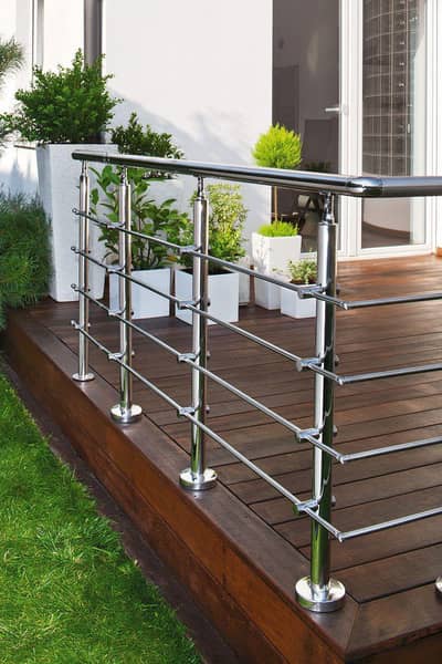 Stainless Steel Stairs and balcony Realing Available 0333/57,979,67