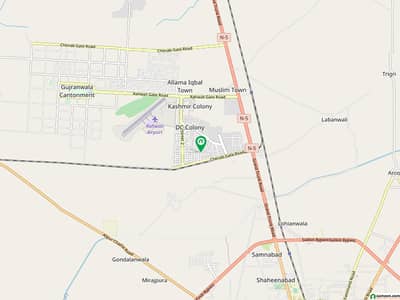 10 Marla Plot Available For Sale In DC Colony Gujranwala