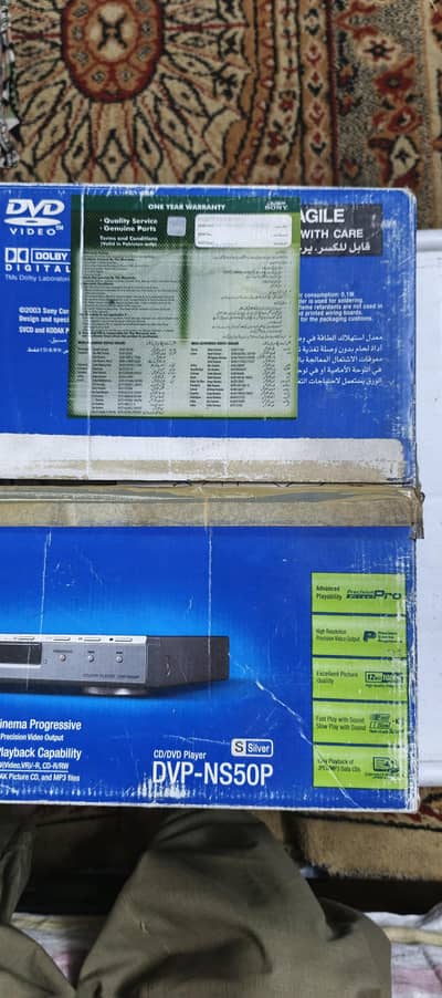 SONY dvd Player Model DVP-NS50P for sale