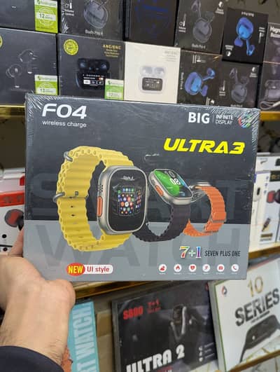 Vital W9 Ultra Smart Watch - Unboxing Set