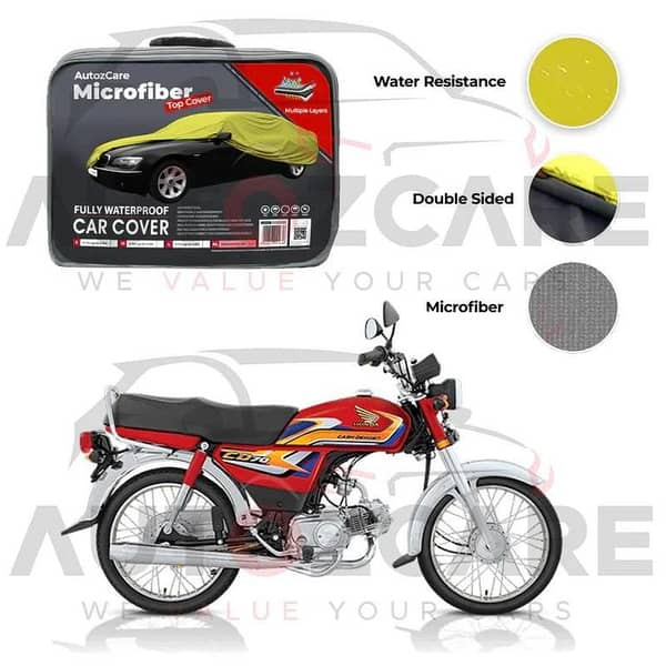 Honda CD 70 Microfiber Top Cover