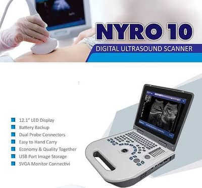 Nyro 10 Notebook Ultrasound Machine just like new