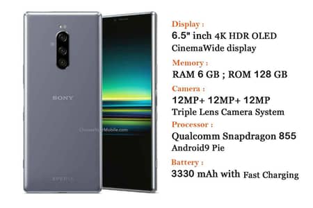 Sony Xperia 1 mark 1  exchange possible