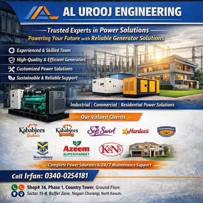 Diesel Perkins Generator engine / Hyundia Cummins 2kVA to 500kVA