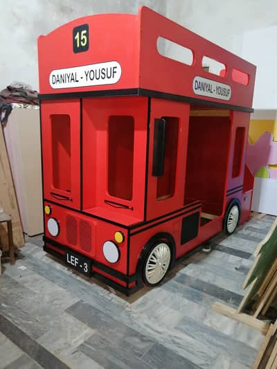 Brand New Kids Bunk Bed , Bus Style Bed