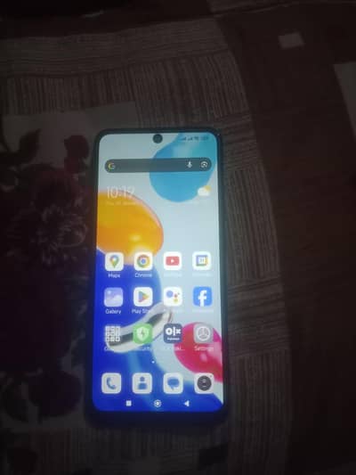 Redmi note11 pta official approved 4+4-128 with box